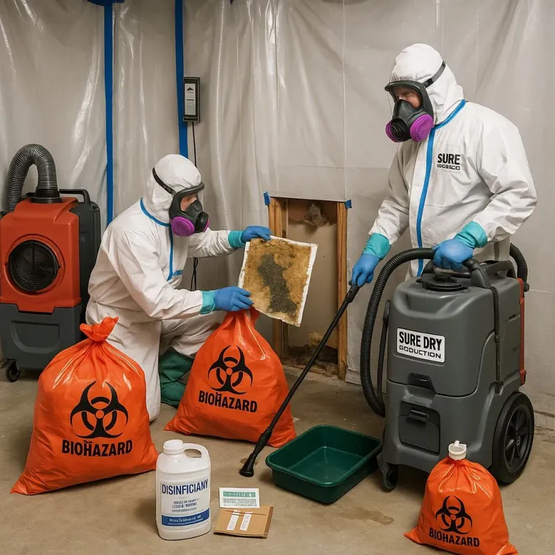 Contaminated Water Handling Protocols process in Reamstown, PA