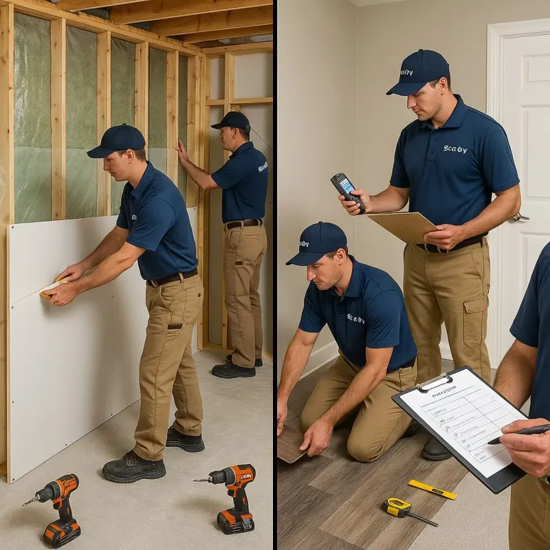 Repairs and Reconstruction process in Reamstown, PA