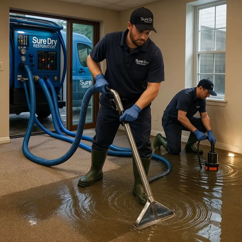 Water Extraction and Removal process in Reamstown, PA